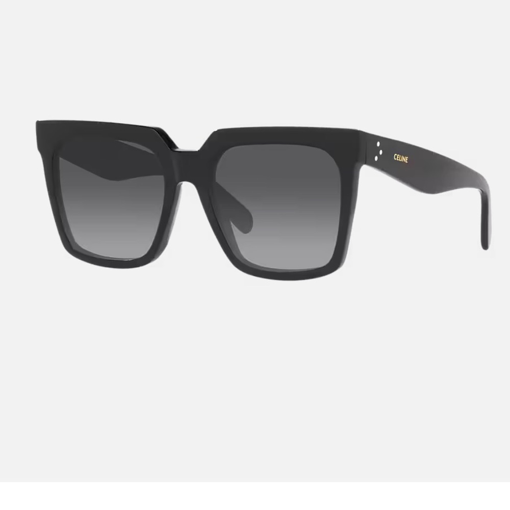 Celine Paris Black Polarized Sunglasses CL4055IN